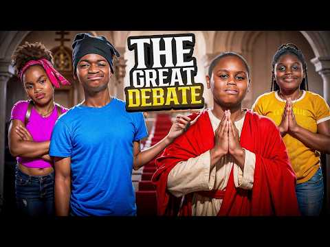 THE GREAT DEBATE 🤔 | "IS GOD REAL?"👼🏿🙏🏿