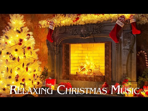 Relaxing Christmas Music - Fireplace Sounds 🔥 Relaxing Christmas Music Ambience 🎅🎄 Design Tutorial