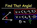 Understanding Angles Between Vectors
