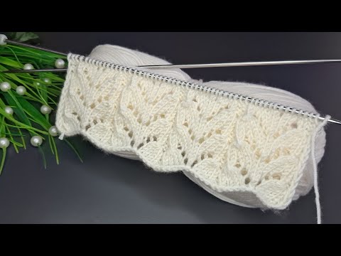 İki şiş kolay örgü yelek,şal model anlatımı 🧶Eays crochet knitting patterns