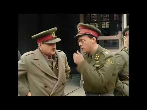 5 mei 80 jaar bevrijding: Prachtige beelden van de Duitse capitulatie in kleur! German capitulation.