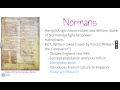 Medieval English History Concepts