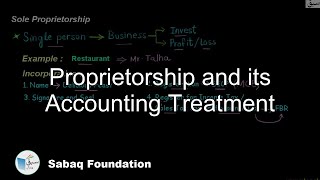 Proprietorship and its Accounting Treatment