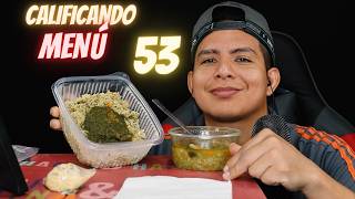 CALIFICANDO MENÚ PARTE 53 | mukbang asmr |