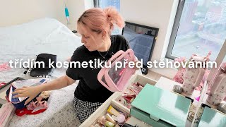 třídím kosmetiku před stěhováním | NYC diaries