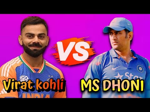 Virat Kohli Vs Ms Dhoni Who Is The Best Cricketer 🤯 Virat Kohli & Ms Dhoniiii
