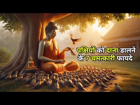 पक्षियों को दाना डालने के 7 चमत्कारी फायदे | बुद्ध की महान शिक्षा | Bodhi Inspired