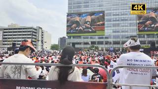 Korea vs Mexico Public Viewing at Gwanghwamun Square