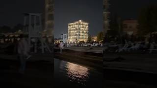Plazhi në darkë | Plazhi tek shkëmbi i Kavajës #plazh #durres #albania #shorts #shortvideo
