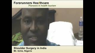 Uche shoulder surgery