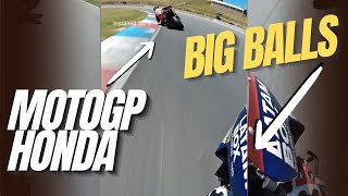 Best Moto2 vs Worst MotoGP rider 🇺🇸🆚🇮🇹 in Brno test 2025