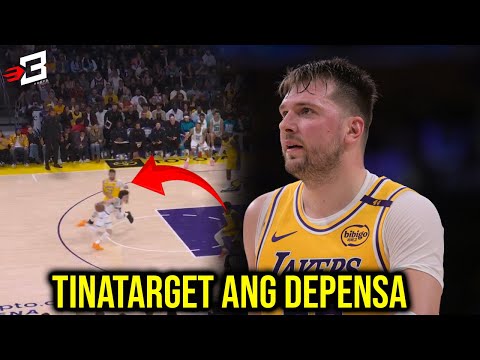 Hirap Ang LAKERS Kapag Magkasama si Lebron at Luka Doncic | Tinatarget ang Depensa