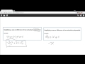 Polynomial Operations and Concepts