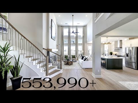 MAGNIFICENT MODERN HOUSE TOUR NEAR HOUSTON TEXAS!