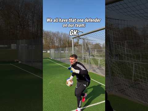 So real…😭😂 #football #goalkeeper #comedy #fussball #torwart #reality #shorts #viral