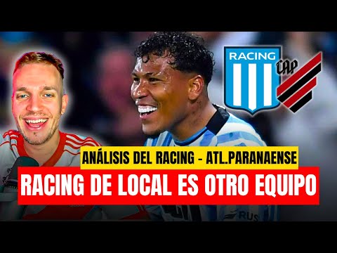 RACING APLASTÓ AL AT. PARANAENSE - COPA SUDAMERICANA 2024