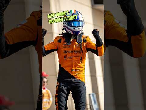 Alex Dunne to make MCLAREN FP1 DEBUT in Austria