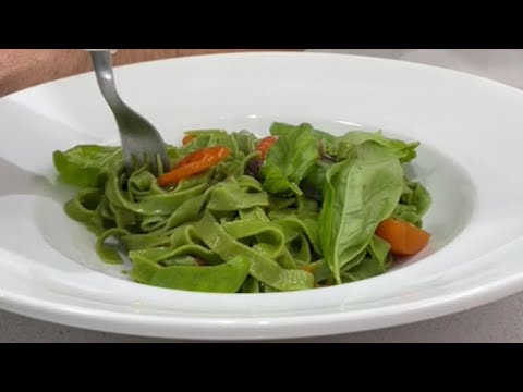 Tagliatelle de espinaca | Recetardas