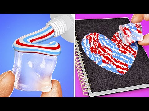 ¡IDEAS DE MANUALIDADES BRILLANTES 🎨 Prueba Estos Sencillos Trucos de Arte en Casa! por 123 GO!