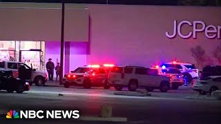 Man shot, killed by police after driving into Texas mall during high-speed chase