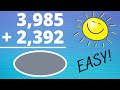 Adding Large Numbers Techniques