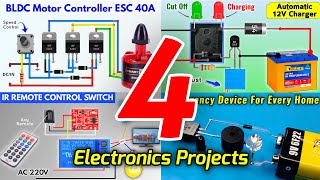 Top 4 helpful Electronics Projects for Beginners