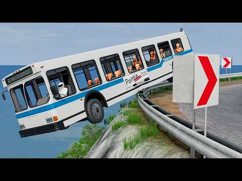 Cliff Drops Marathon #12 - BeamNG DRIVE Marathon | SmashChan