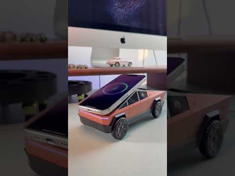 Creative desktop car model ornament charging pile#creative #Bracket #iphone17promax #iwatch #airpods