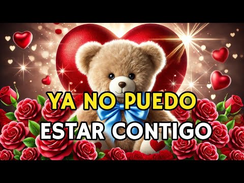 LO SIENTO, pero ya NO PUEDO seguir contigo... un POEMA que CAMBIARÁ TU VIDA 💔