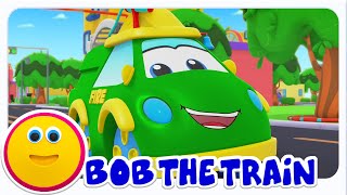 Bánh Xe Trên Xe Cứu Hỏa | Bài Hát Về Xe Cộ Vui Nhộn Dành Cho Trẻ Mẫu Giáo - Bob The Train