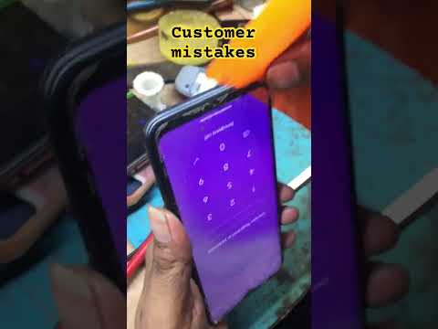 Mobile Glasses Change Problem # #experiment #smartphone #tech#ytshort#Youtube