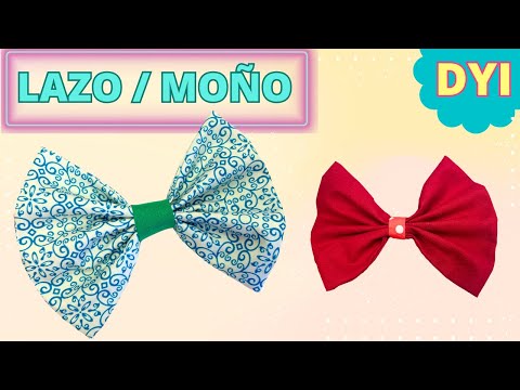 COMO HACER UN LAZO DE TELA PASO PASO | Yuyis Creations
