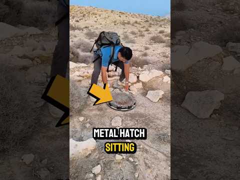 Whatโs hiding under this desert hatch?