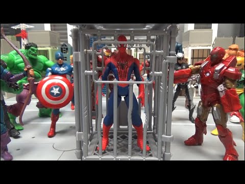How Spider-Man fights all the Avengers alone 스파이더맨이 혼자서 어벤져스 모두를 상대하는 법