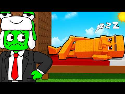 روبلوكس: سرقنا البرين روت الصغير من أبوه وهو نايم! 😴🧠