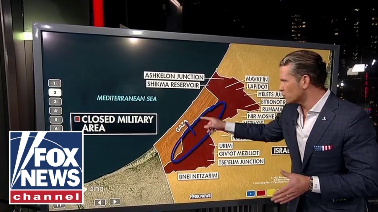 Pete Hegseth lays out how Israel could invade Hamas