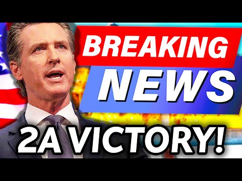 BREAKING NEWS: GREAT 2A WIN JUST NOW IN CALIFORNIA!