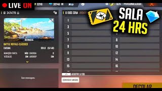 💎FREE FIRE AO VIVO X1 DOS CRIA  SALA PREMIADA 4V4🔥VALENDO DIAMANTES  AGORA #freefireaovivo