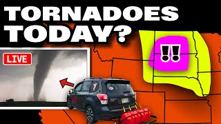 Heads Up Dakotas!! Storm Chase Live On The Ground