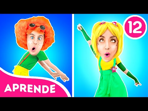 ¡CANCIONES EDUCATIVAS QUE LOS NIÑOS PUEDEN APRENDER CON LA LA LECCIÓN! ¡Rimas musicales para niños!