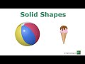 Solid and Flat Shapes Concepts
