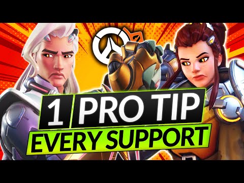 1 SECRET TIP for EVERY SUPPORT HERO - PRO ULTIMATE Tips and Tricks - Overwatch 2 Guide