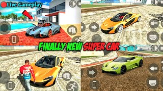 Finally New Supercar Update in Indian Bikes Driving 3d || indian bike driving 3d new update