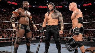 Oba Femi vs Roman Reigns Goldberg Full Match