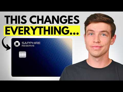 NEW Chase Sapphire Reserve Card - HUGE Updates