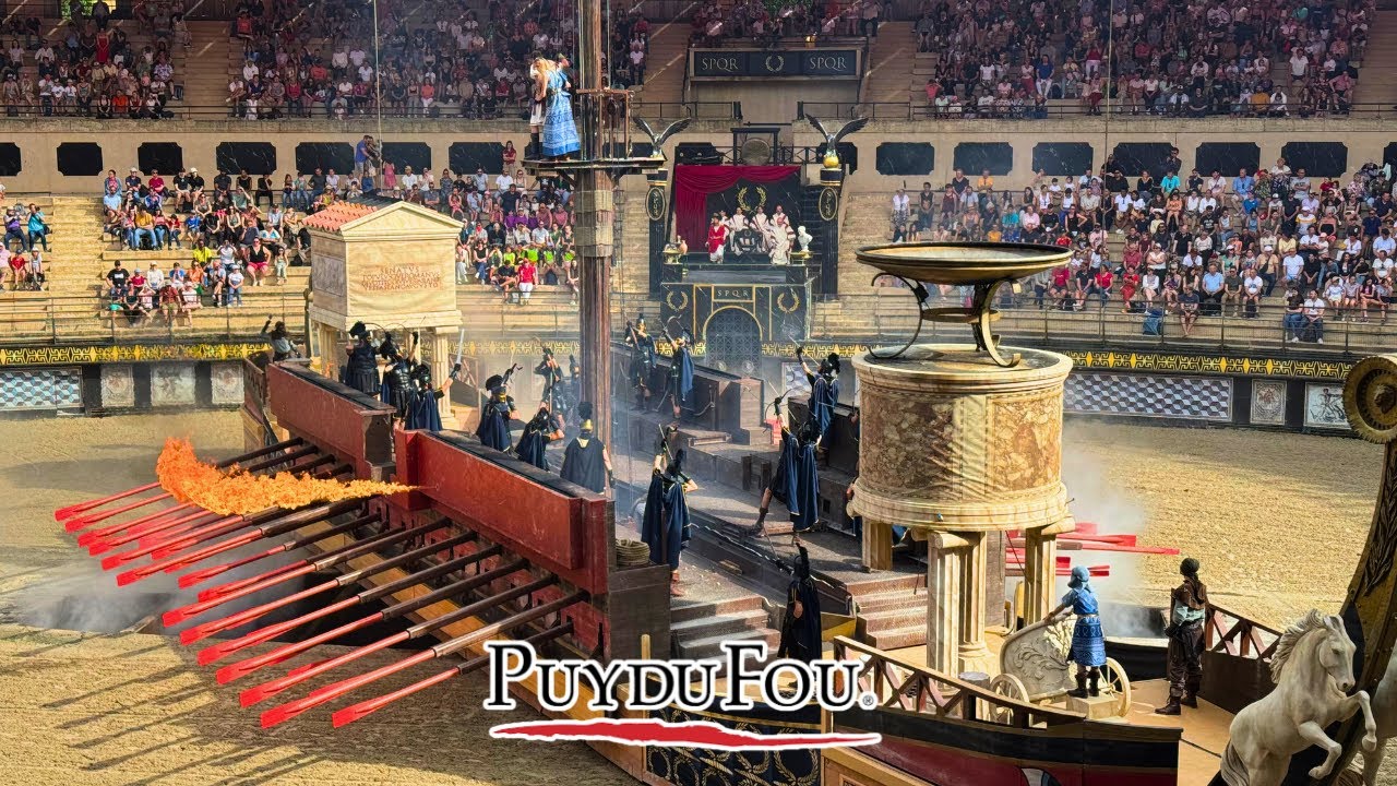 Puy Du Fou, première visite du parc à thème avec ses spectacles grandioses