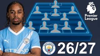 🚨 MAN CITY'S POTENTIAL LINEUP WITH BRADLEY BARCOLA ✅ SEASON 2026/2027