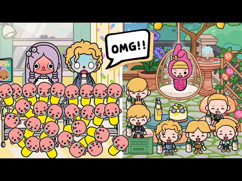 I Have 6 Brothers 🍼👶🏼💖  | Toca Sad Story | Toca Life World | Toca Boca