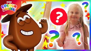 Colourblocks Studio - Pretty Paper Plates! | Kids Learn Colours | Colourblocks