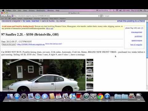 Craigslist Used Cars By Owner Columbus Ohio - 07/2021